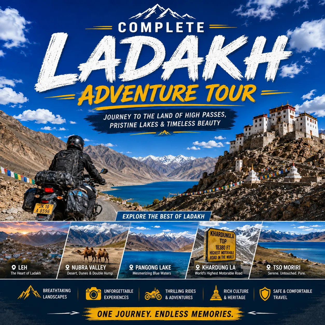 Complete Ladakh Adventure Tour
